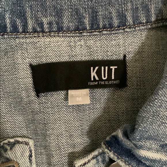 Kut from the Kloth Blue Denim Jacket - Picture 5 of 5